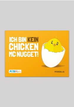 Sticker - Ich bin kein Chicken Mc Nugget!