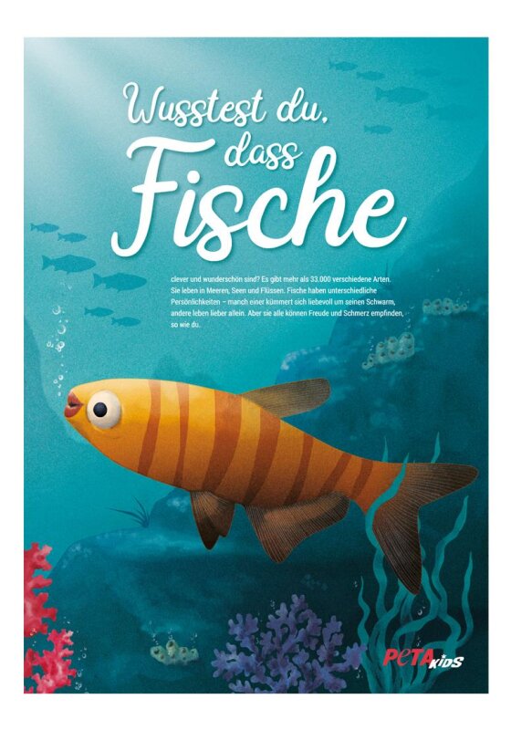 Poster - Wusstest du, dass Fische...