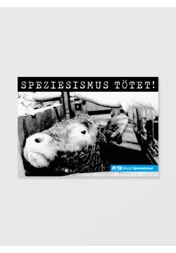 Sticker - Stoppt Speziesismus #6