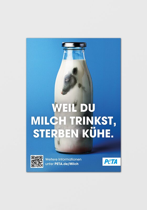 Sticker - Milch tötet