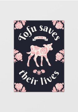 Sticker - Tofu saves lives